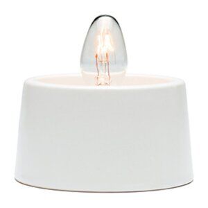 Scentsy White Tabletop Base for Glass Nightlight - New in Box